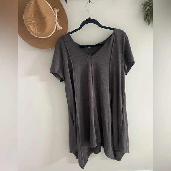 140 new nwt three birds nest large dress boho grey - Picture 2 of 5